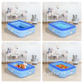 Pequena piscina de natación inflable azul piscina para bebés